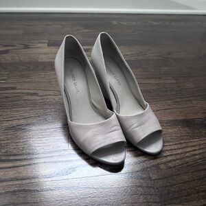 Franco Sarto Gray Elegant Wedge Heels